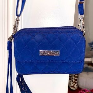 Vera Bradley Navy blue clutch. Brand new.